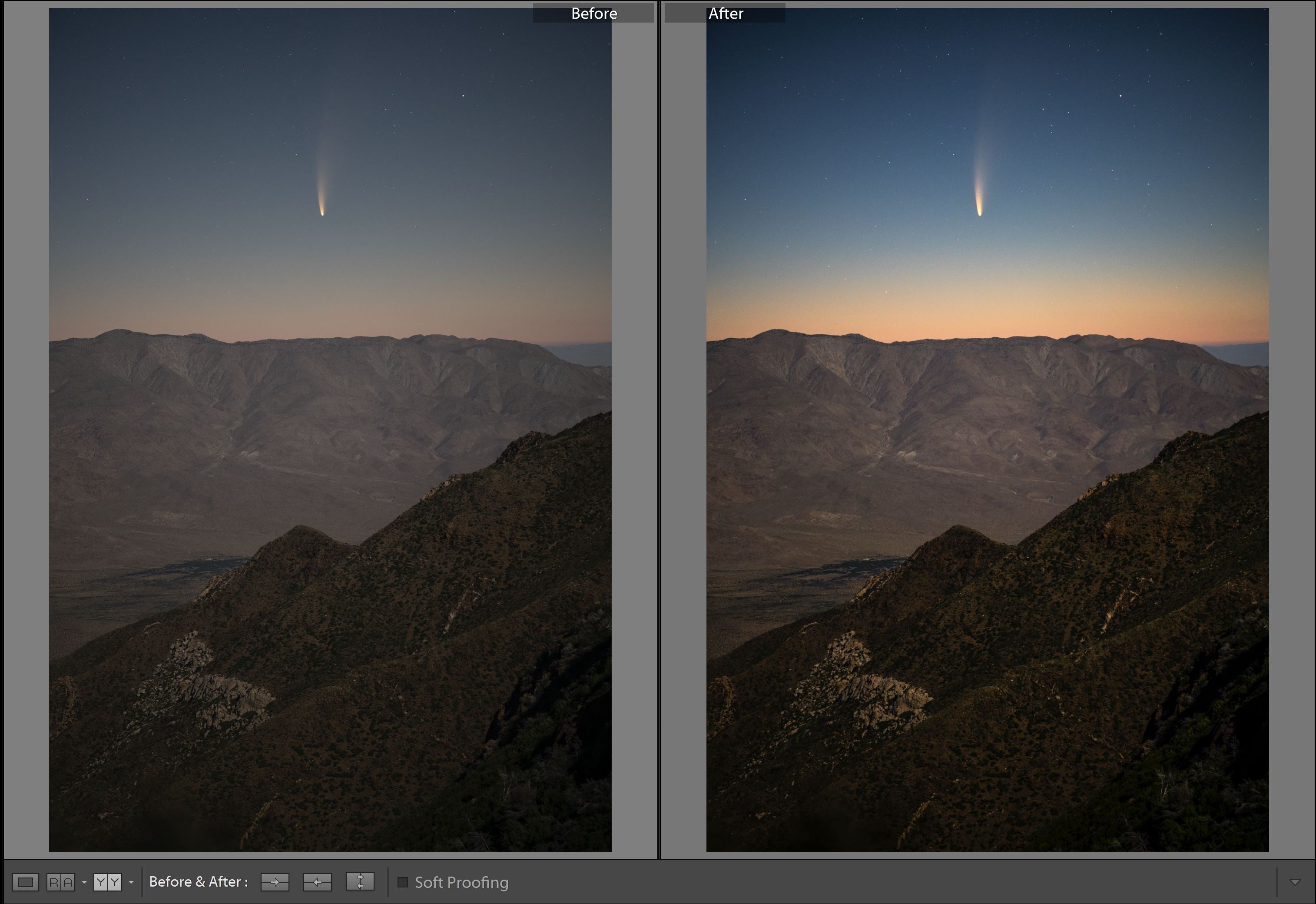 Comet Chase - Astrophotography Presets for Lightroom
